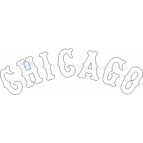 Chicago White Sox Iron-on Stickers (Heat Transfers)NO.1511